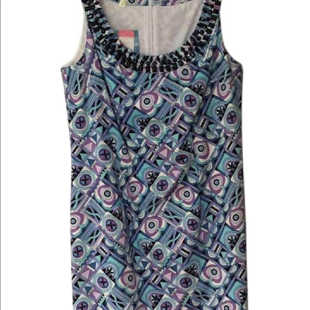 NWT Geometric multi color dress